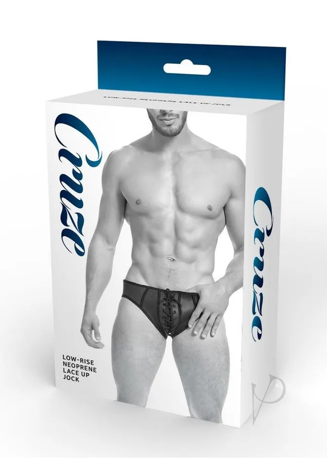 Cruze KickOff Lace Up Brief SmallMedium Black Cruze Anal