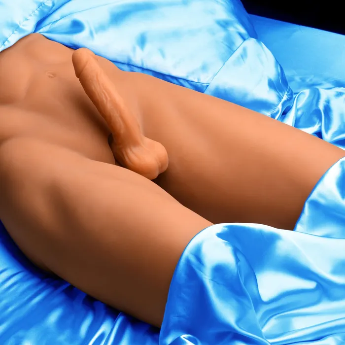 Curve Toys Female Sex Toys Poseable Torso with Thrusting Dildo