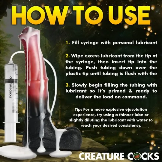 Dildos Creature Cocks Centaur Explosion Squirting Silicone Dildo