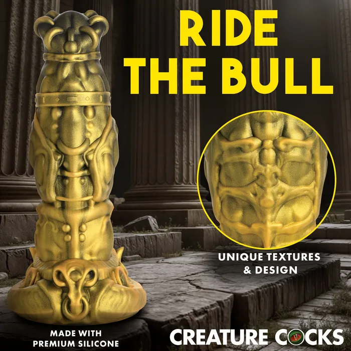 Dildos Creature Cocks King Minotaur Silicone Dildo