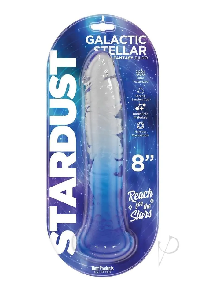Dildos Hott Products Stardust Galactic Stellar Dildo Purple