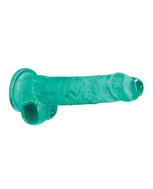 Dildos Realrock Shots RealRock Realistic Crystal Clear 8 Dildo wBalls Turquoise Dildos Realrock Shots RealRock Realistic Crystal Clear 8 Dildo wBalls Turquoise