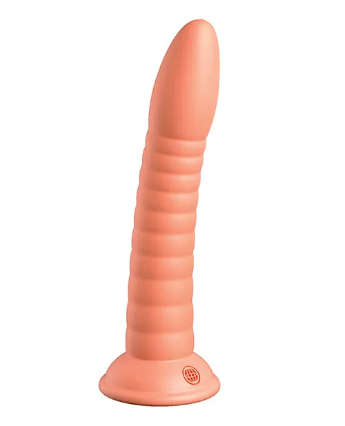Dillio Dildos Dillio Platinum Wild Thing Silicone Dildo 7in Orange