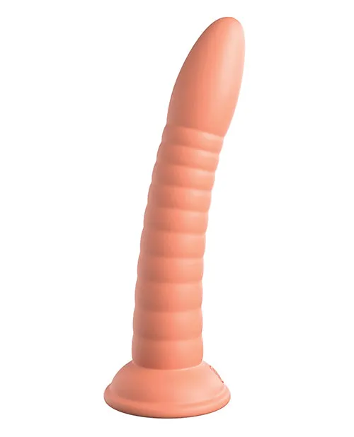 Dillio Dildos Dillio Platinum Wild Thing Silicone Dildo 7in Orange