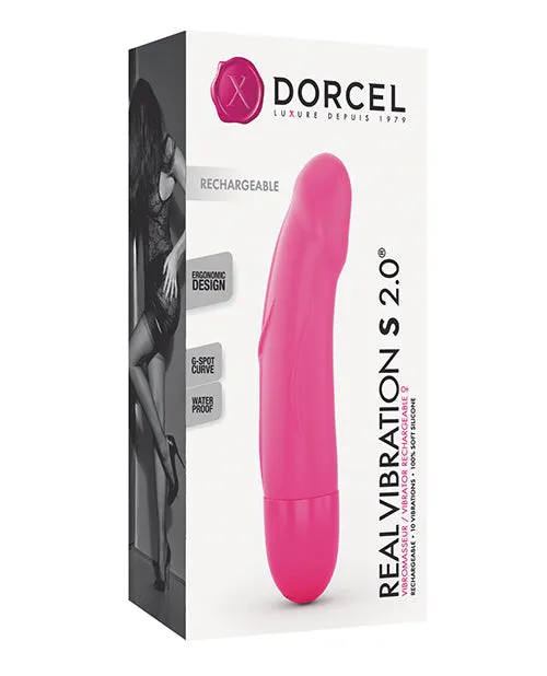 Dorcel Vibrators Dorcel Real Vibration S 6 Rechargeable Vibrator Pink Dorcel Vibrators Dorcel Real Vibration S 6 Rechargeable Vibrator Pink