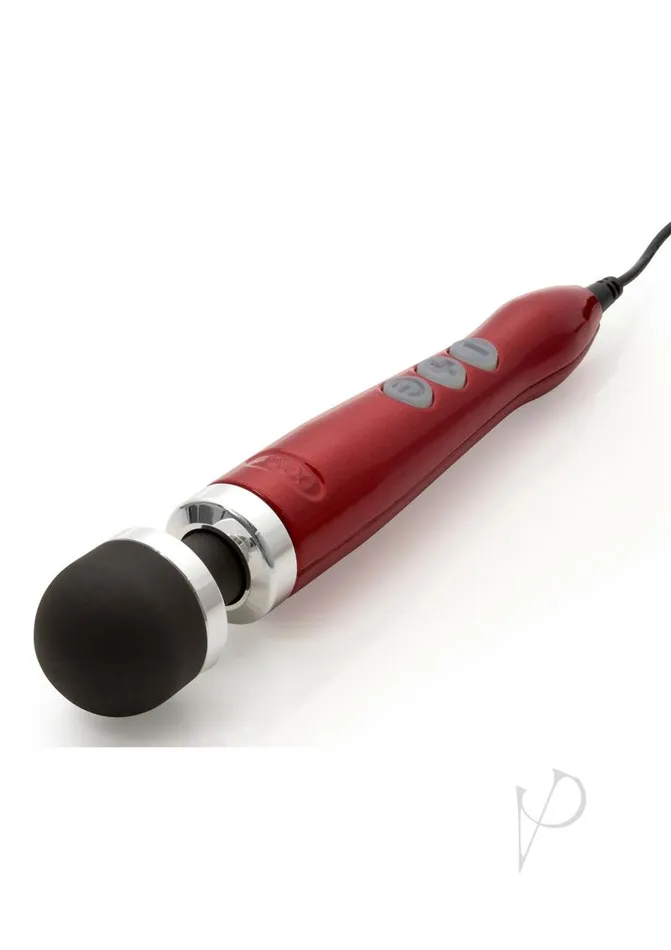 Doxy Doxy Die Cast 3 Wand PlugIn Vibrating Body Massager Red Female Sex Toys