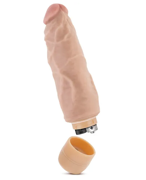 Dr Skin Dildos Dr Skin Silver Collection Cock Vibe 9 Vibrating Dildo 7in Vanilla Dr Skin Dildos Dr Skin Silver Collection Cock Vibe 9 Vibrating Dildo 7in Vanilla