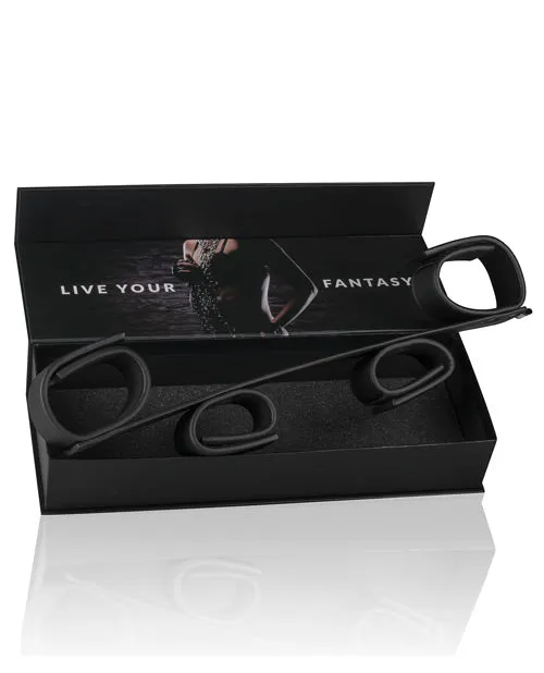 Easy Toys Easy Toys Wrist Ankle Bondage Bar Black Couples Easy Toys Easy Toys Wrist Ankle Bondage Bar Black Couples