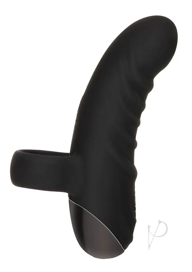 Evolved Hooked On You Silicone Rechargeable Vibrator Black Female Sex Toys