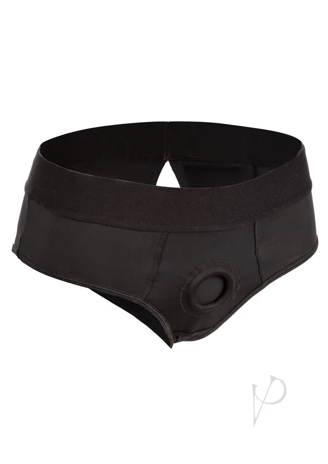 Female Sex Toys Boundless Boundless Backless Brief Harness LXL Black Female Sex Toys Boundless Boundless Backless Brief Harness LXL Black