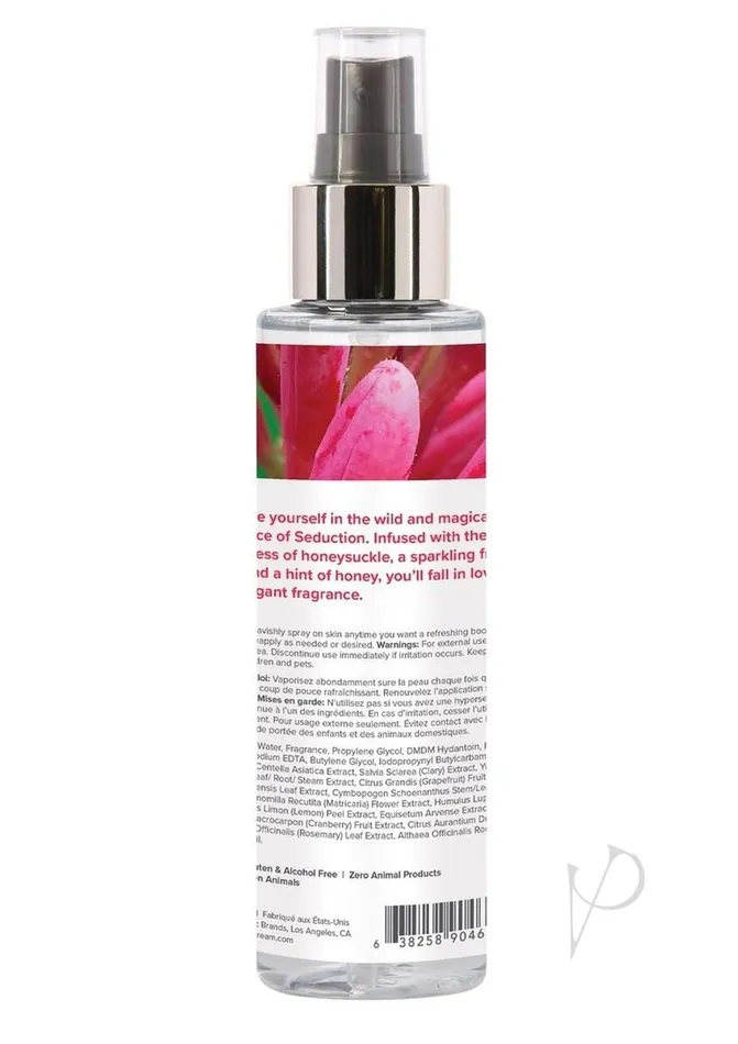 Female Sex Toys Coochy Coochy Fragrance Seduction Body Mist HoneysuckleCitrus 4oz