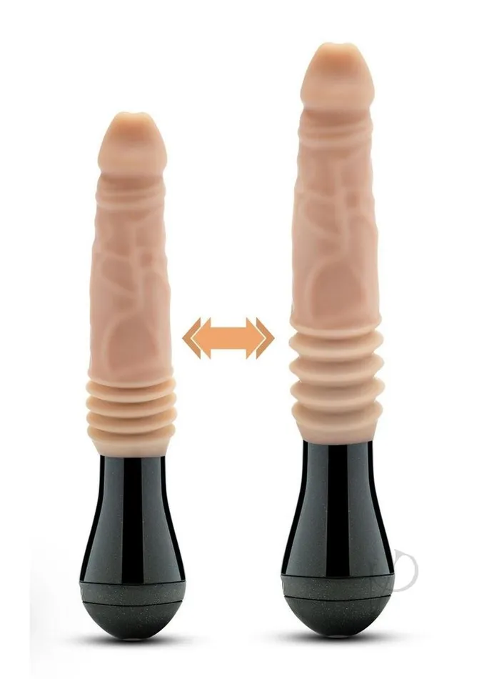 Female Sex Toys Dr Skin Dr Skin Platinum Collection Silicone Dr Knight Rechargeable Thrusting Gyrating Vibrating Dildo 105in Vanilla Female Sex Toys Dr Skin Dr Skin Platinum Collection Silicone Dr Knight Rechargeable Thrusting Gyrating Vibrating Dildo 105in Vanilla