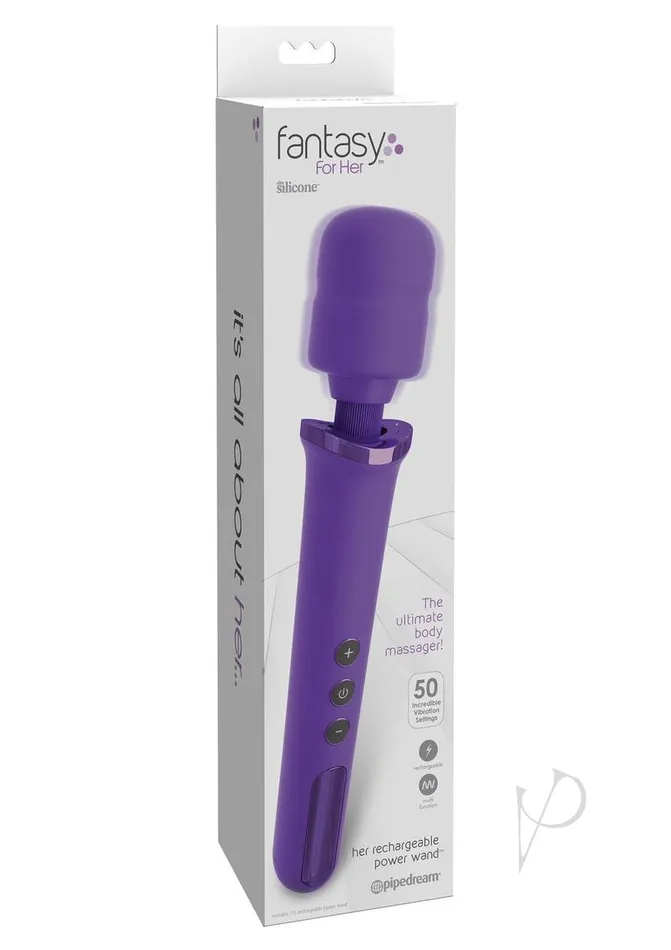Female Sex Toys Fantasy For Her Fantasy For Her Rechargeable Power Wand Multispeed Silicone Purple Female Sex Toys Fantasy For Her Fantasy For Her Rechargeable Power Wand Multispeed Silicone Purple