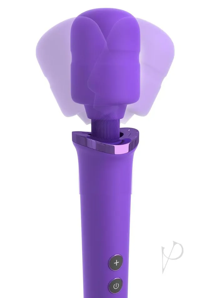 Female Sex Toys Fantasy For Her Fantasy For Her Rechargeable Power Wand Multispeed Silicone Purple