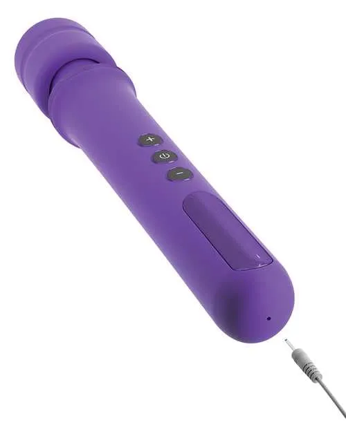 Female Sex Toys Fantasy For Her Fantasy For Her Rechargeable Power Wand Multispeed Silicone Purple