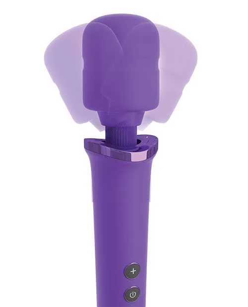 Female Sex Toys Fantasy For Her Fantasy For Her Rechargeable Power Wand Multispeed Silicone Purple