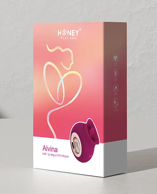 Female Sex Toys Honey Play Box Alvina Licking Clitoral Vibrator