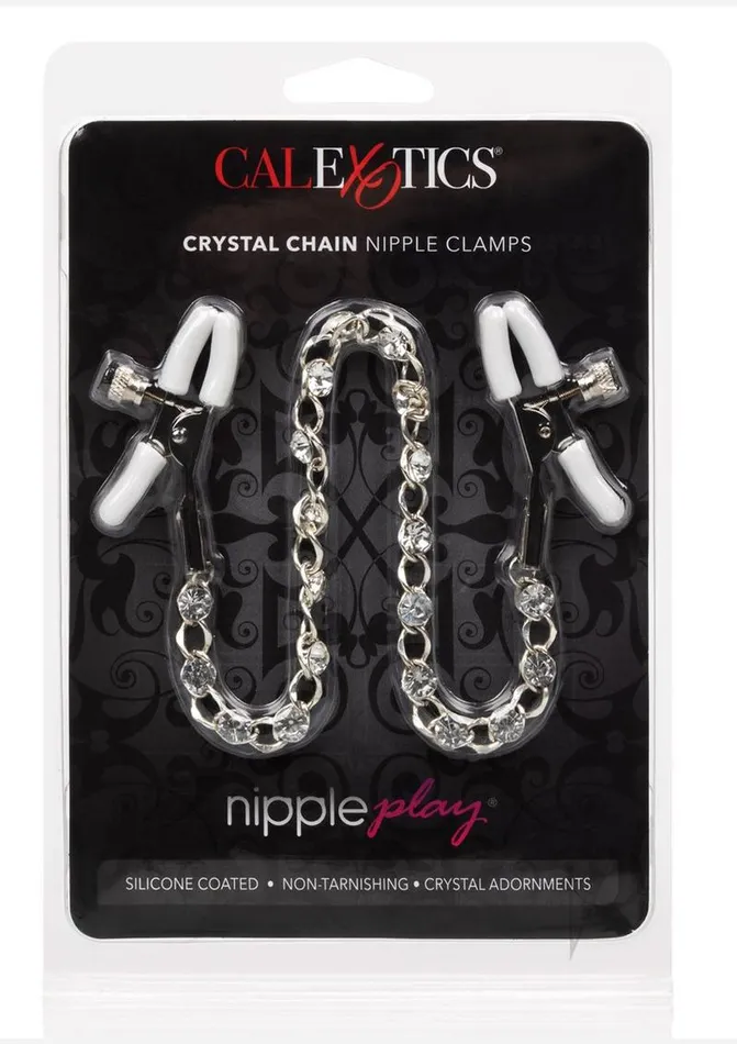 Female Sex Toys Nipple Play Nipple Play Crystal Chain Nipple Clamp Adjustable Female Sex Toys Nipple Play Nipple Play Crystal Chain Nipple Clamp Adjustable