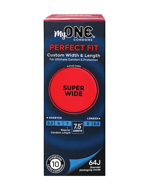 Female Sex Toys One My ONE Super Wide Condoms 10 Pack