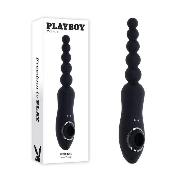 Female Sex Toys Playboy Pleasure Let It Bead Vibrating Anal Beads Clitoral Suction Playboy Pleasure Female Sex Toys Playboy Pleasure Let It Bead Vibrating Anal Beads Clitoral Suction Playboy Pleasure