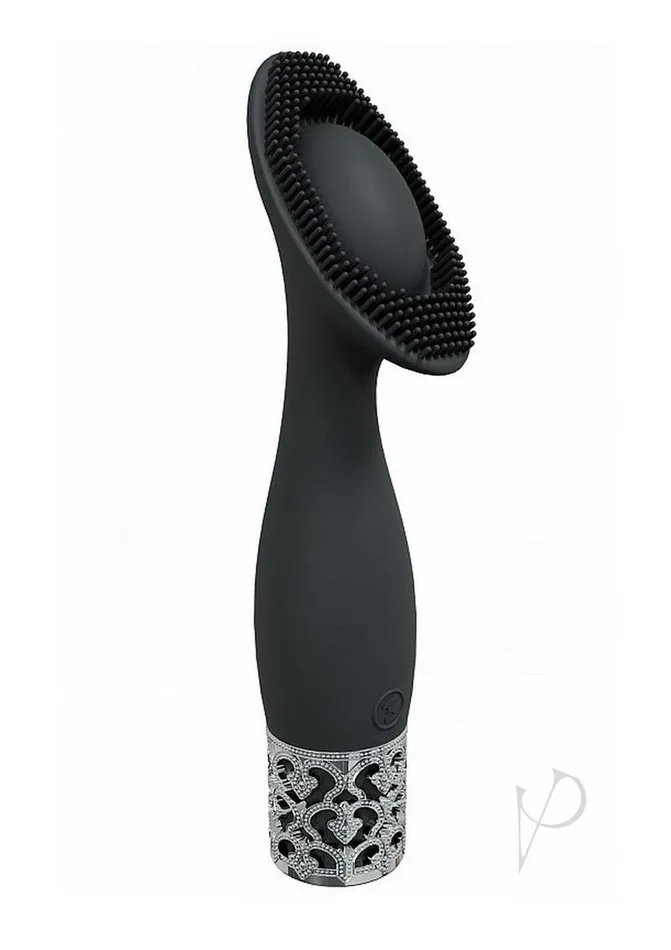 Female Sex Toys Royal Gems Royal Gems Duchess Silicone Rechargeable Vibrator Black Female Sex Toys Royal Gems Royal Gems Duchess Silicone Rechargeable Vibrator Black