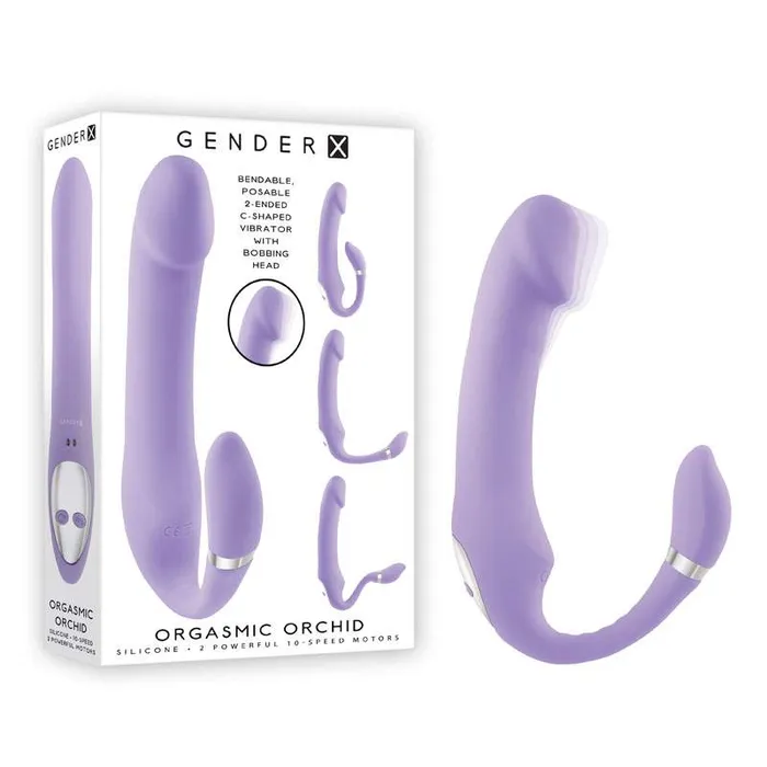 Gender X Female Sex Toys Gender X ORGASMIC ORCHID StraplessStrapOn