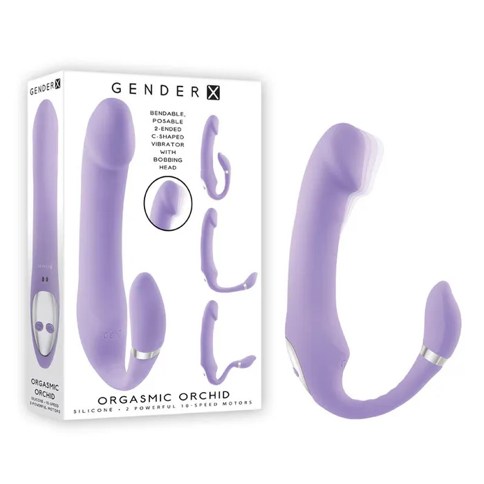 Gender X Female Sex Toys Gender X ORGASMIC ORCHID StraplessStrapOn