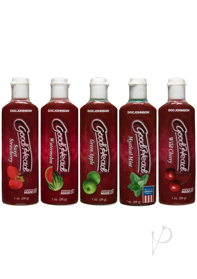 GoodHead Oral Delight Gel Flavored 1oz 5 Pack Good Head Enhancers