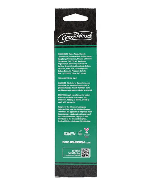 GoodHead Oral Delight Gel Flavored Green Apple 4oz Good Head Enhancers GoodHead Oral Delight Gel Flavored Green Apple 4oz Good Head Enhancers