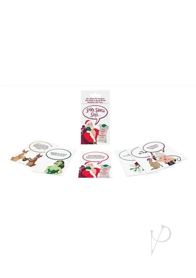 Kheper Games Games Sexy Santa Says Card Game