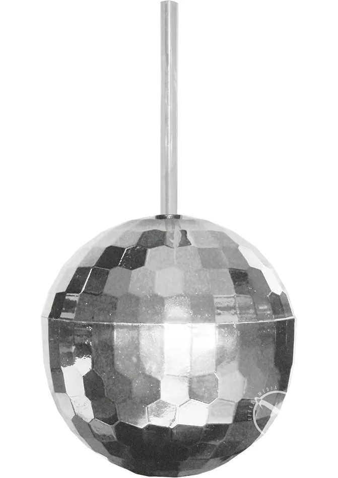 Kheper Games Male Sex Toys Disco Ball Plastic Cup with Straw Holds 12oz