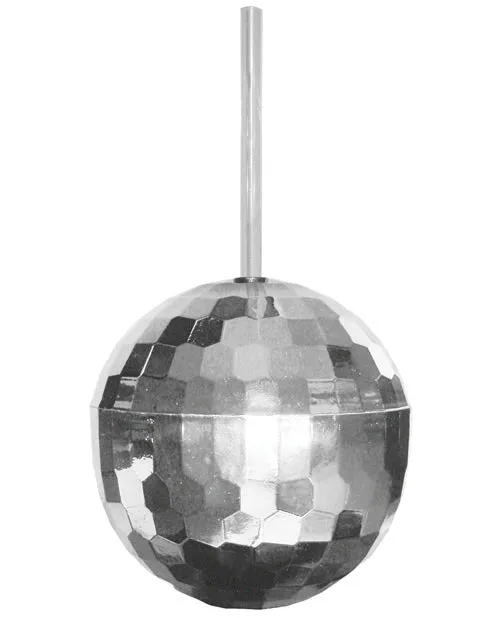 Kheper Games Male Sex Toys Disco Ball Plastic Cup with Straw Holds 12oz
