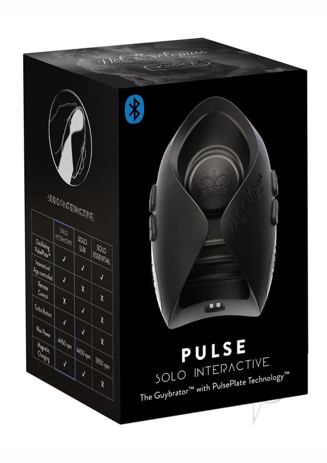 Kiiroo Male Sex Toys Kiiroo Hot Octopuss Pulse App Compatible Solo Interactive Silicone Rechargeable Masturbator Black Kiiroo Male Sex Toys Kiiroo Hot Octopuss Pulse App Compatible Solo Interactive Silicone Rechargeable Masturbator Black