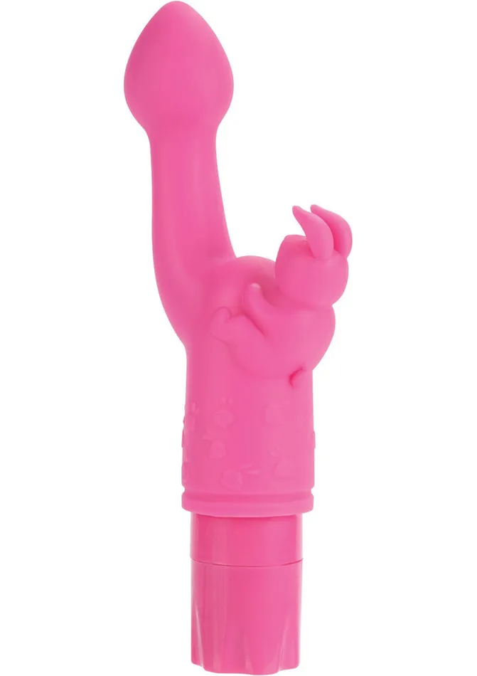 Kiss Vibes Bunny Kiss Silicone Vibrator Pink Vibrators