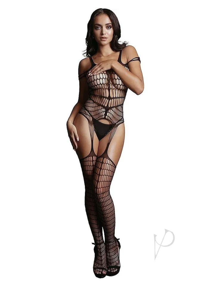 Le Desir Shredded Bodystocking OS Black Le Desir Bodystockings Playsuits Le Desir Shredded Bodystocking OS Black Le Desir Bodystockings Playsuits