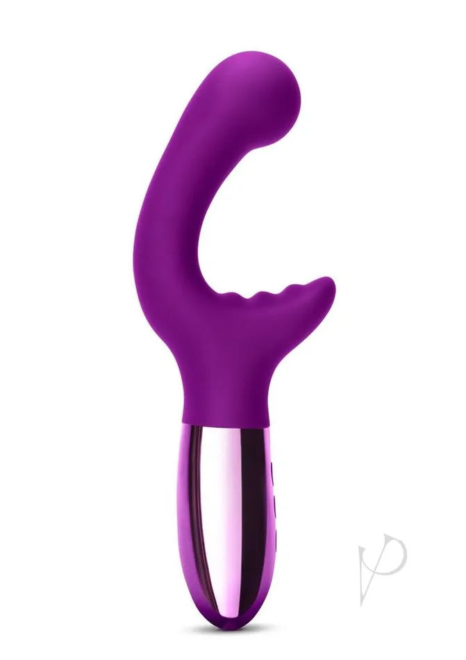 Le Wand Female Sex Toys Le Wand XO Rechargeable Silicone Dual Stimulating Vibrator Cherry Le Wand Female Sex Toys Le Wand XO Rechargeable Silicone Dual Stimulating Vibrator Cherry