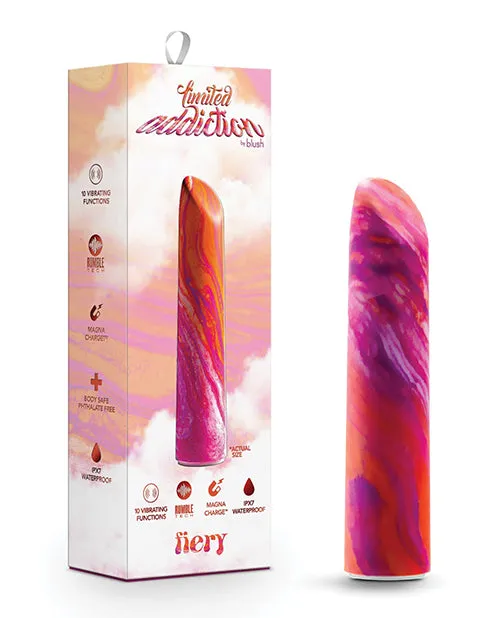 Limited Addiction Vibrators Limited Addiction Fiery Rechargeable Power Vibrator Coral Limited Addiction Vibrators Limited Addiction Fiery Rechargeable Power Vibrator Coral