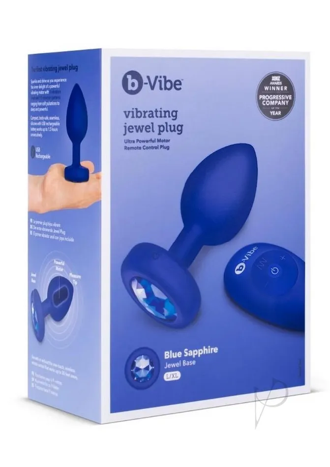 Male Sex Toys B Vibe BVibe Vibrating Jewel Plug Rechargeable Silicone Anal Plug with Remote Control LargeXLarge Navy Blue Male Sex Toys B Vibe BVibe Vibrating Jewel Plug Rechargeable Silicone Anal Plug with Remote Control LargeXLarge Navy Blue