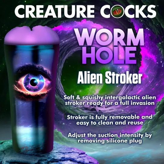 Male Sex Toys Creature Cocks Wormhole Alien Stroker