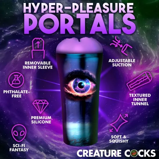 Male Sex Toys Creature Cocks Wormhole Alien Stroker