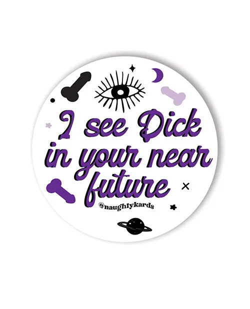 Male Sex Toys Kush Kards Dick In Your Future Sticker Pack of 3