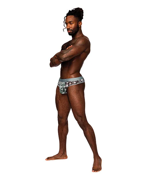 Male Sex Toys Male Power Sheer Prints Mesh Poly Spandex Thong Optical LXL