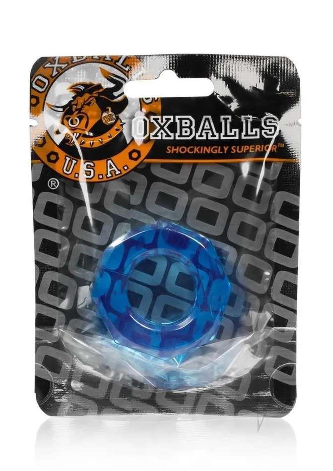Male Sex Toys Oxballs Oxballs Atomic Jock Humpballs Cock Ring Blue