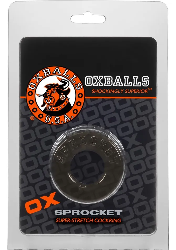 Male Sex Toys Oxballs Oxballs Atomic Jock Sprocket Super Stretchy Cock Ring 28in Smoke Male Sex Toys Oxballs Oxballs Atomic Jock Sprocket Super Stretchy Cock Ring 28in Smoke