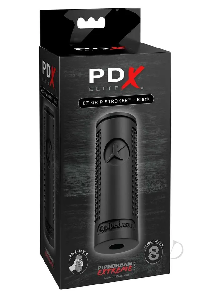 Male Sex Toys Pdx Elite PDX Elite EZ Grip Masturbator Black