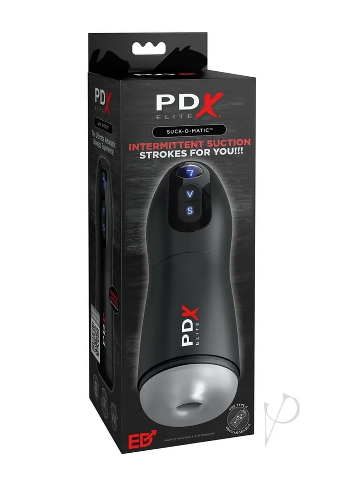 Male Sex Toys Pdx Elite PDX Elite SuckOMatic Rechargeable Masturbator Black Male Sex Toys Pdx Elite PDX Elite SuckOMatic Rechargeable Masturbator Black