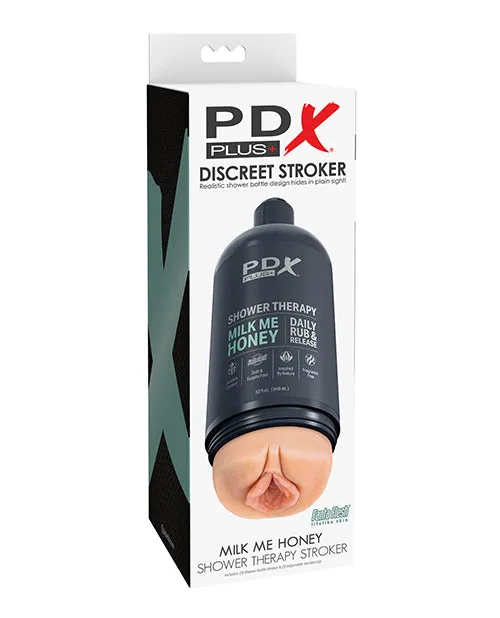 Male Sex Toys Pdx Plus PDX Plus Shower Therapy Milk Me Honey Discreet Stroker Vanilla