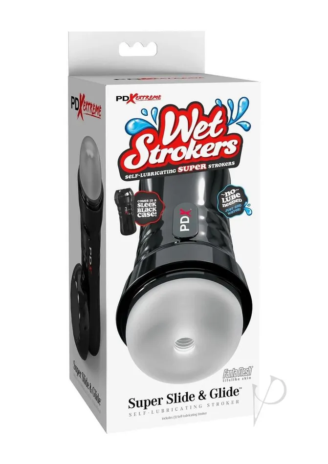Male Sex Toys Pipedream Extreme Toyz PDX Extreme Wet Strokers Super Slide and Glide Frosted Male Sex Toys Pipedream Extreme Toyz PDX Extreme Wet Strokers Super Slide and Glide Frosted