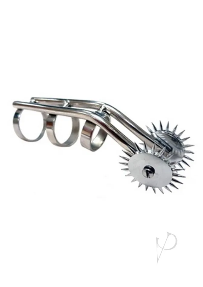 Male Sex Toys Rouge Rouge Stainless Steel Cat Claw with 2 Pinwheels