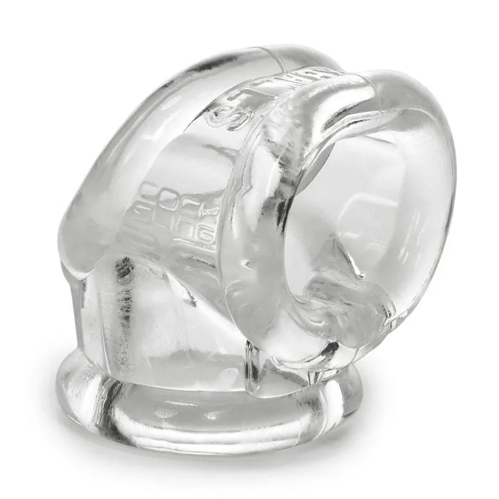 Male Sex Toys SimpleeDiscreet Cocksling 2 Cock Ball Sling Oxballs Clear